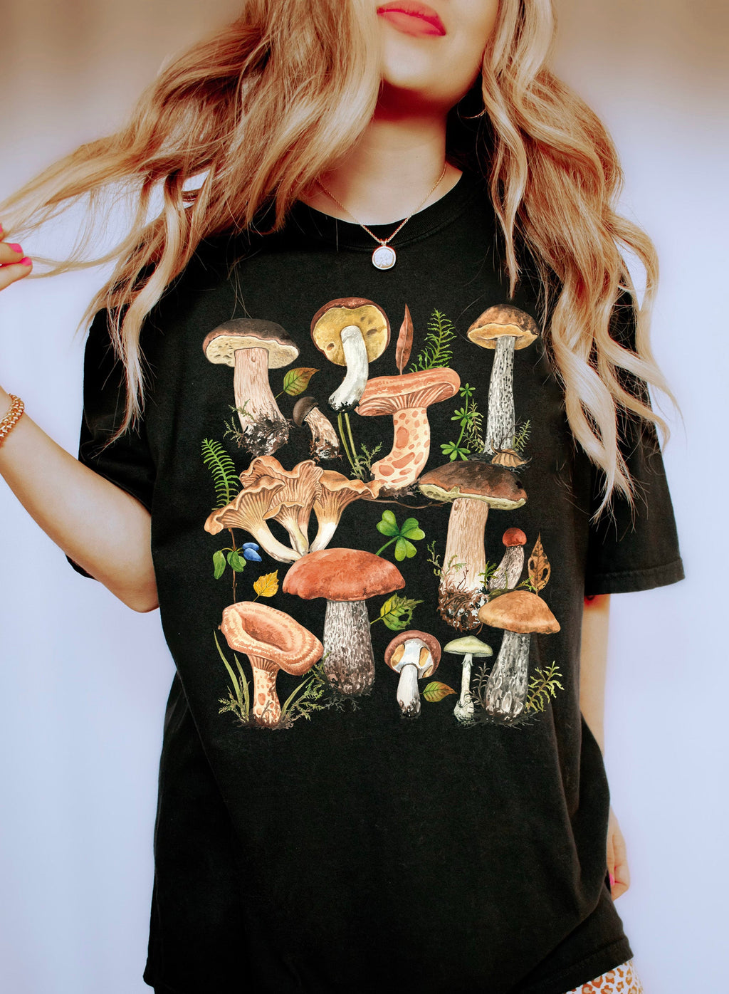 Mushroom Mix Mystical Comfort Colors Tee
