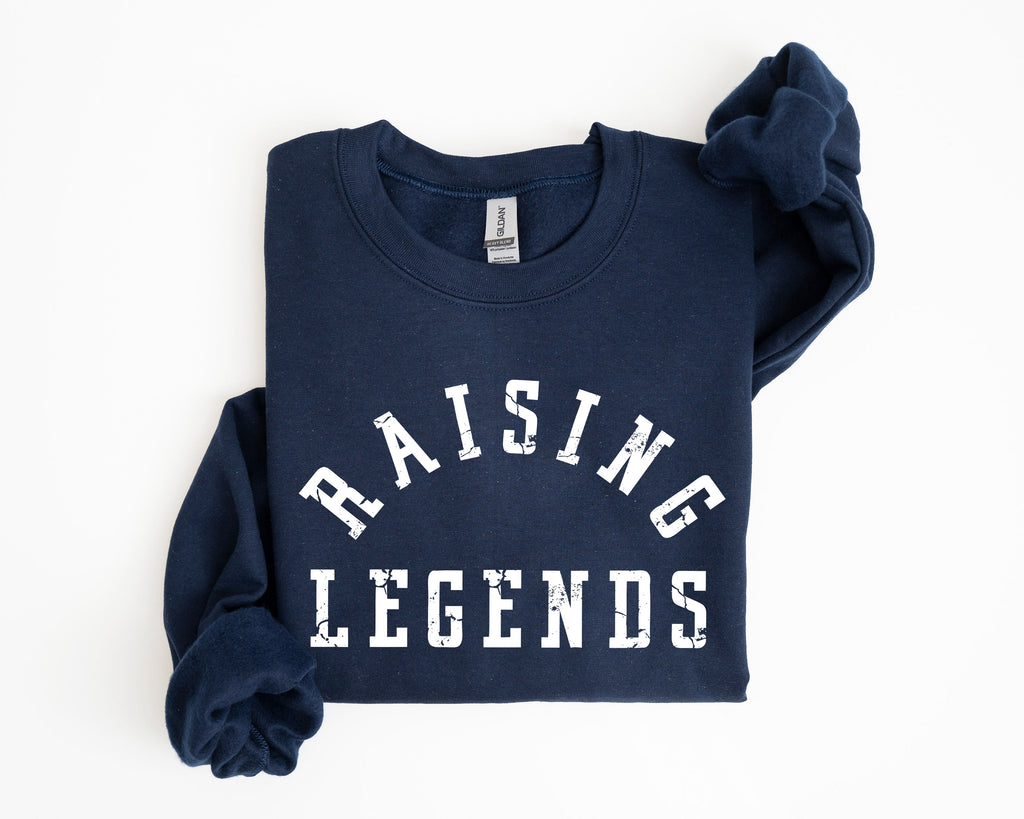 Raising Legends Mother's Day Sports Mom Coach Father's Day Celebration Edition Sweatshirt