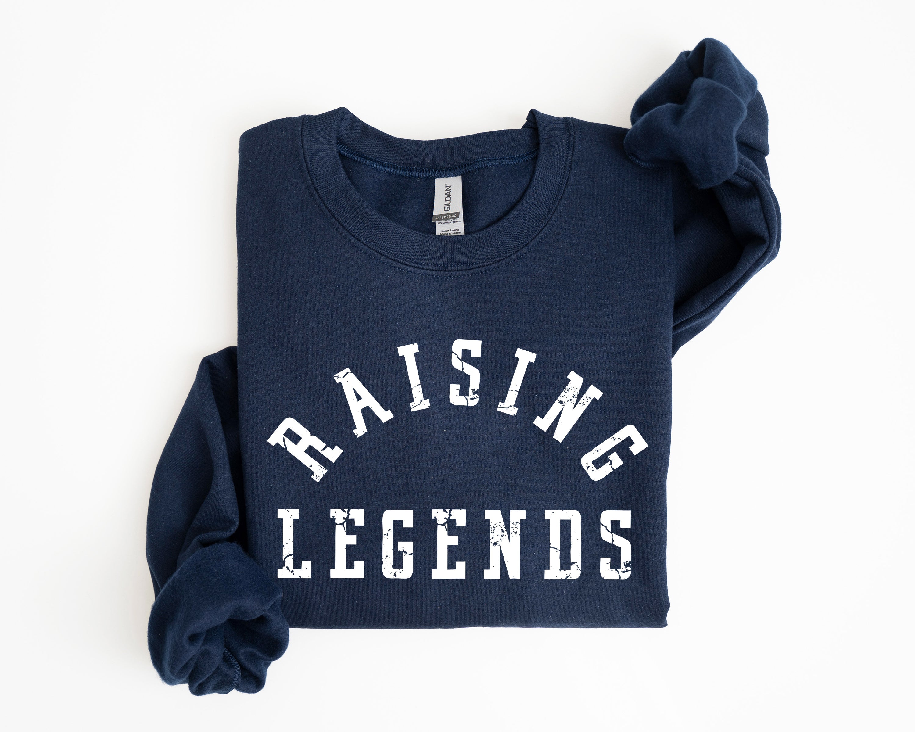 Raising Legends Mother's Day Sports Mom Coach Father's Day Celebration Edition Sweatshirt