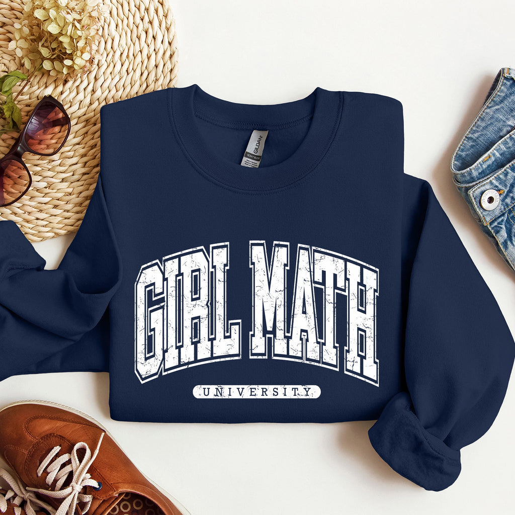 Girl Math University Sweatshirt