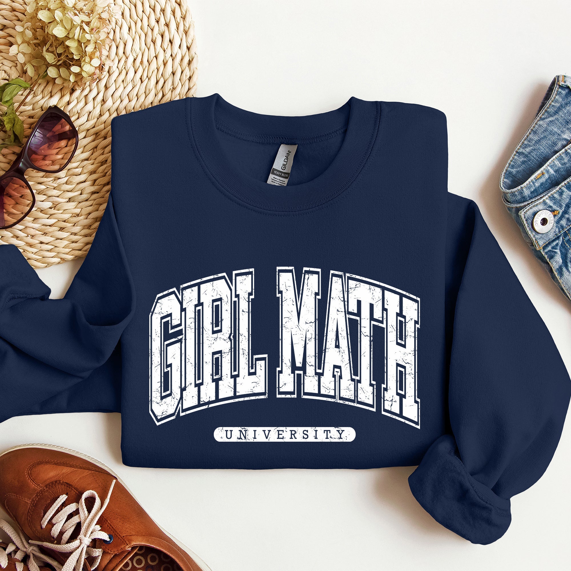 Girl Math University Sweatshirt