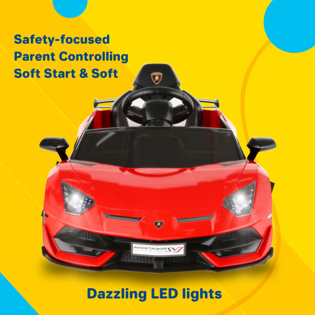 12V Licensed Lamborghini Electric Ride-On Car for Kids