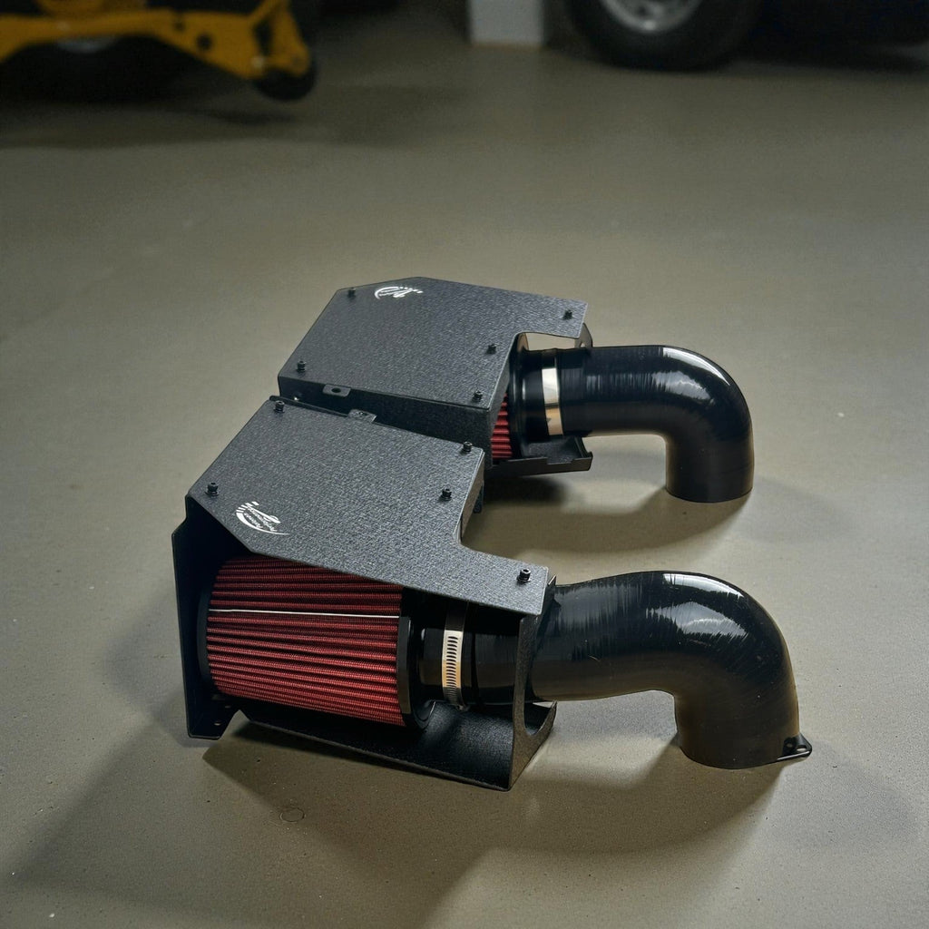 3.0L M276 Dual Cold Air Intake For 2015+ Mercedes C400, C450, C43 AMG, GLC43 | Palenon Performance