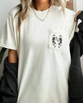 Dancing Skeletons, Halloween Comfort Colors Tee Graphic Tee On 100 Percent Cotton Ring-Spun Fabric