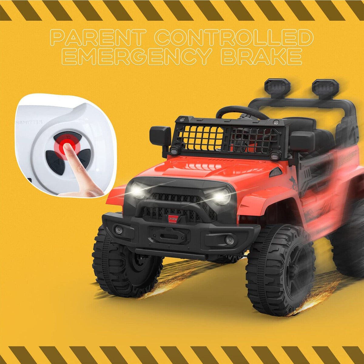 Exciting 12V Ride-On Truck Car Toys for Kids Ages 3-8 with Remote Control
