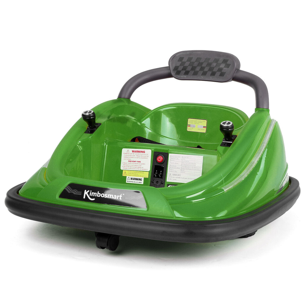 Remote Control Bumper Car for Kids with LED Lights and 360° Spin