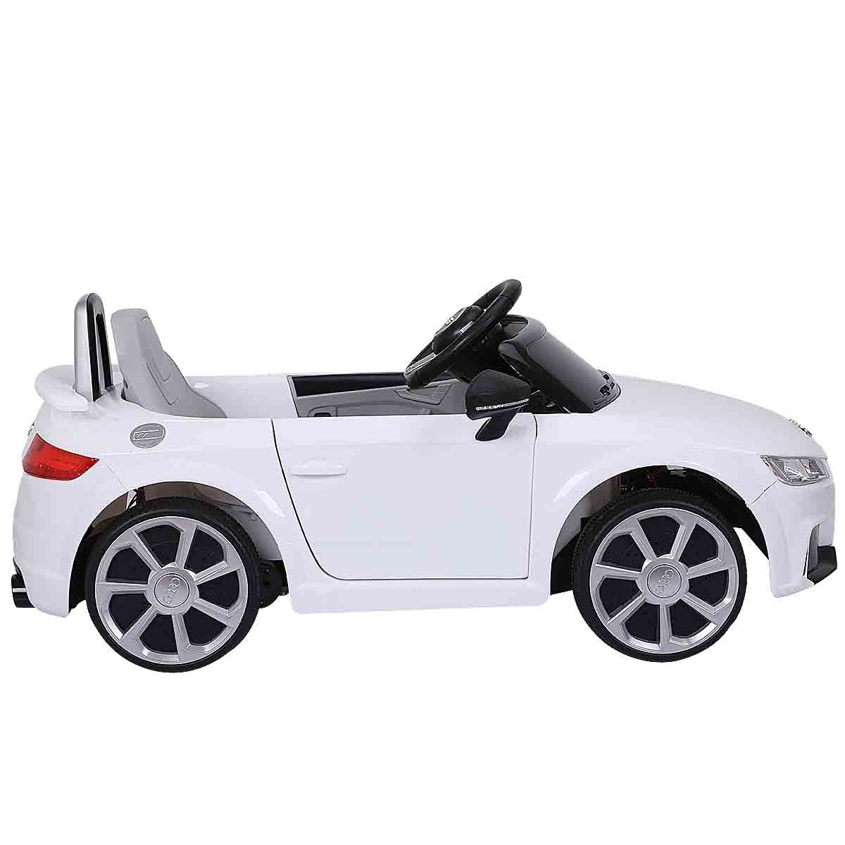 Rev Up the Fun with the 12V Electric Audi TT RS Mini Ride-On Car for Kids - Includes Remote and MP3 Compatibility!
