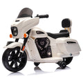 6V Electric Ride-On Dirt Bike for Kids with Licensed Design and Built-In Music