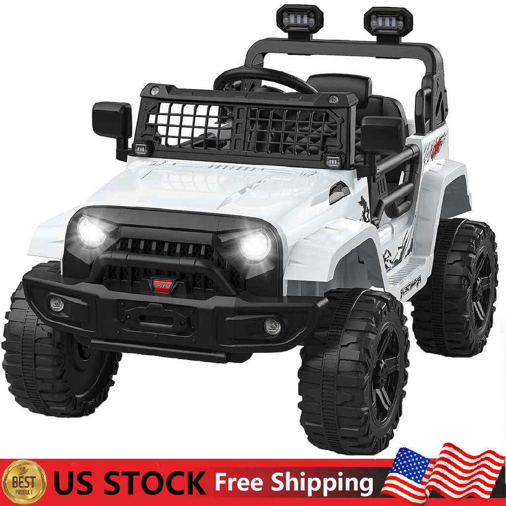 12V Electric Ride-On Truck Car for Kids with Remote Control and Music