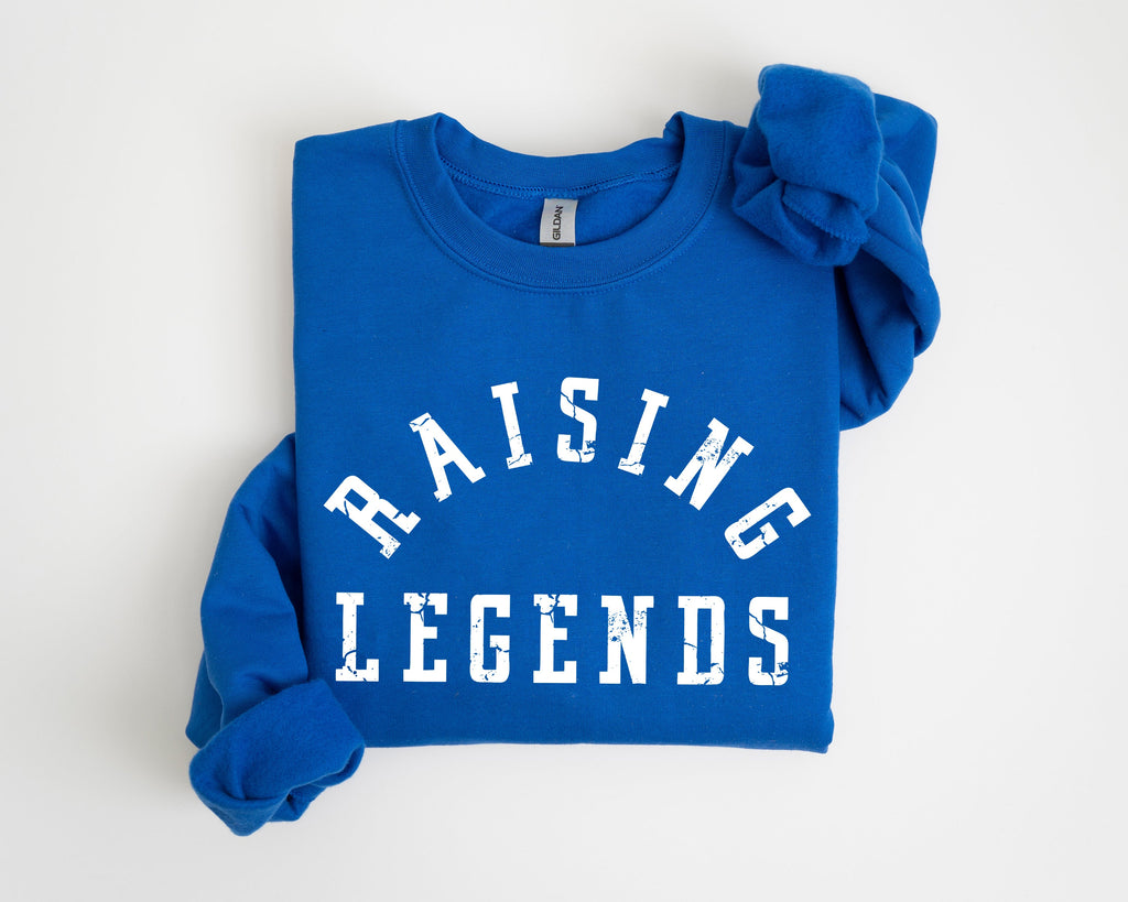Raising Legends Mother's Day Sports Mom Coach Father's Day Celebration Edition Sweatshirt