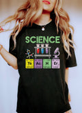 Science Teacher Periodic Elements Classroom Chemistry Design For Science Educators Comfort Colors Tee
