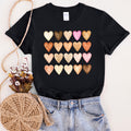 Skin Tone Hearts Multicultural Super Soft Cotton Comfort Everyday Wear Graphic Tee