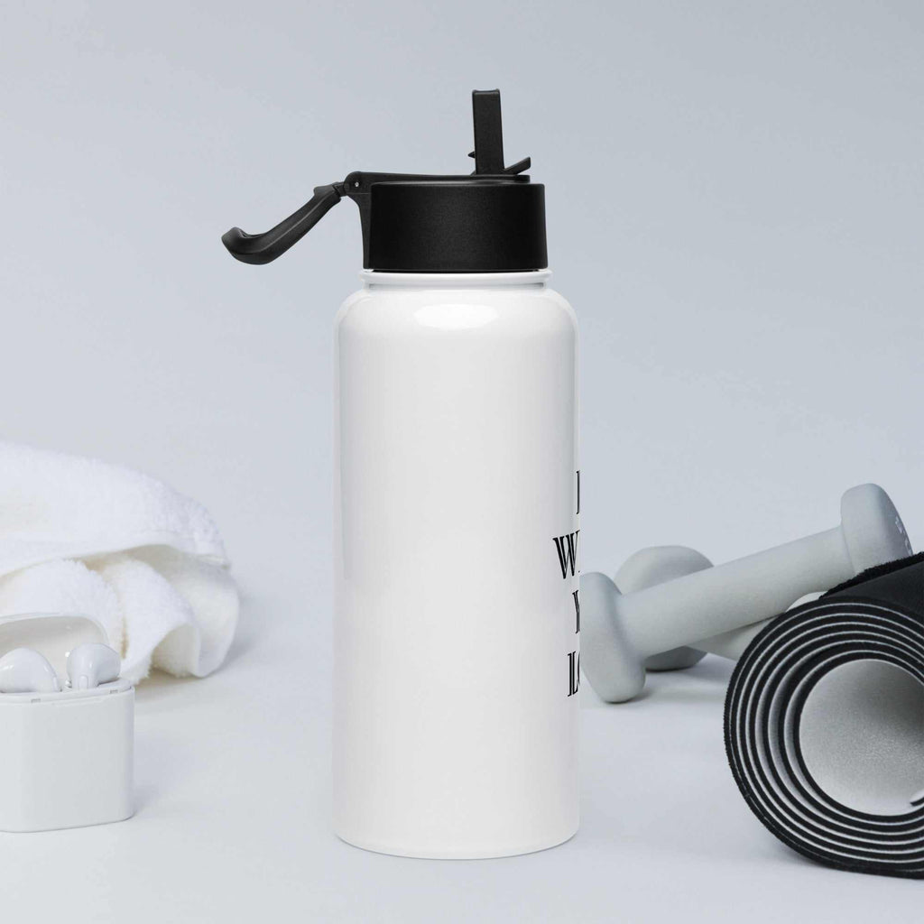 Versatile Stainless Steel Water Bottle with Straw Lid for Perfect Hydration
