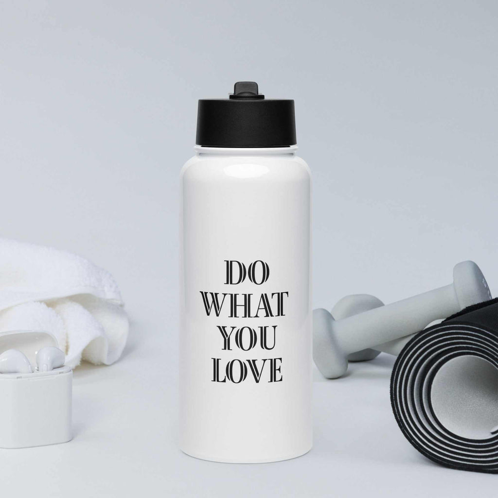 Versatile Stainless Steel Water Bottle with Straw Lid for Perfect Hydration