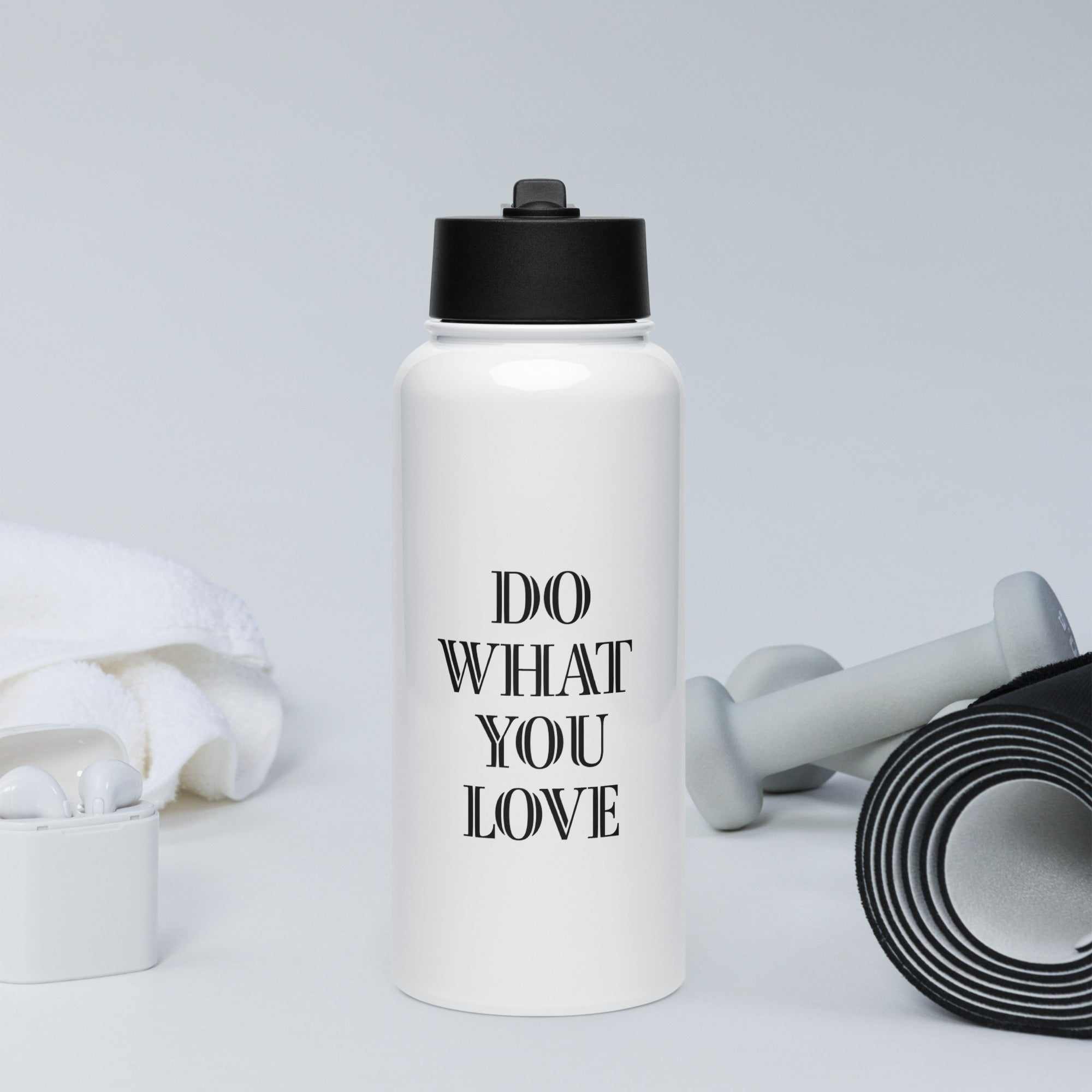 Versatile Stainless Steel Water Bottle with Straw Lid for Perfect Hydration