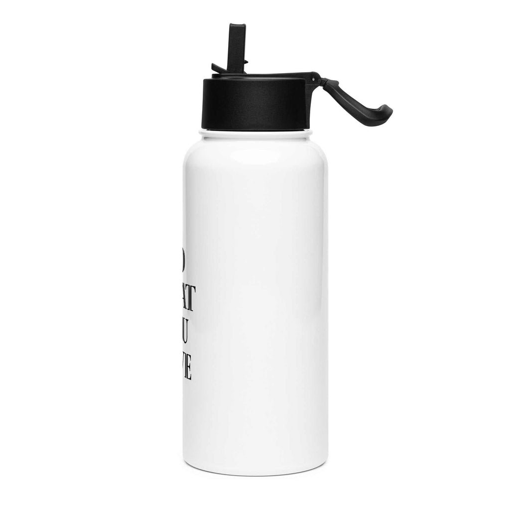 Versatile Stainless Steel Water Bottle with Straw Lid for Perfect Hydration