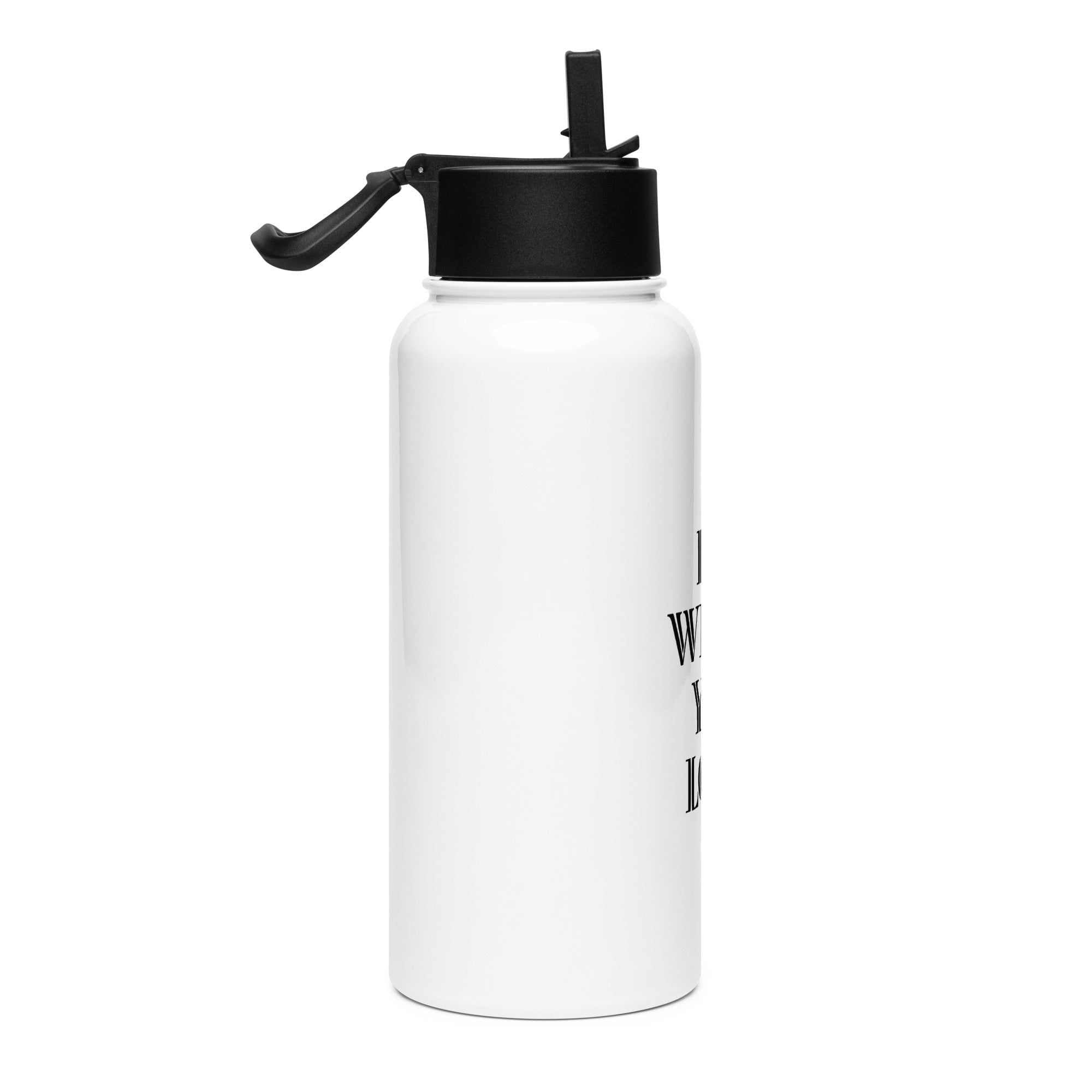 Versatile Stainless Steel Water Bottle with Straw Lid for Perfect Hydration