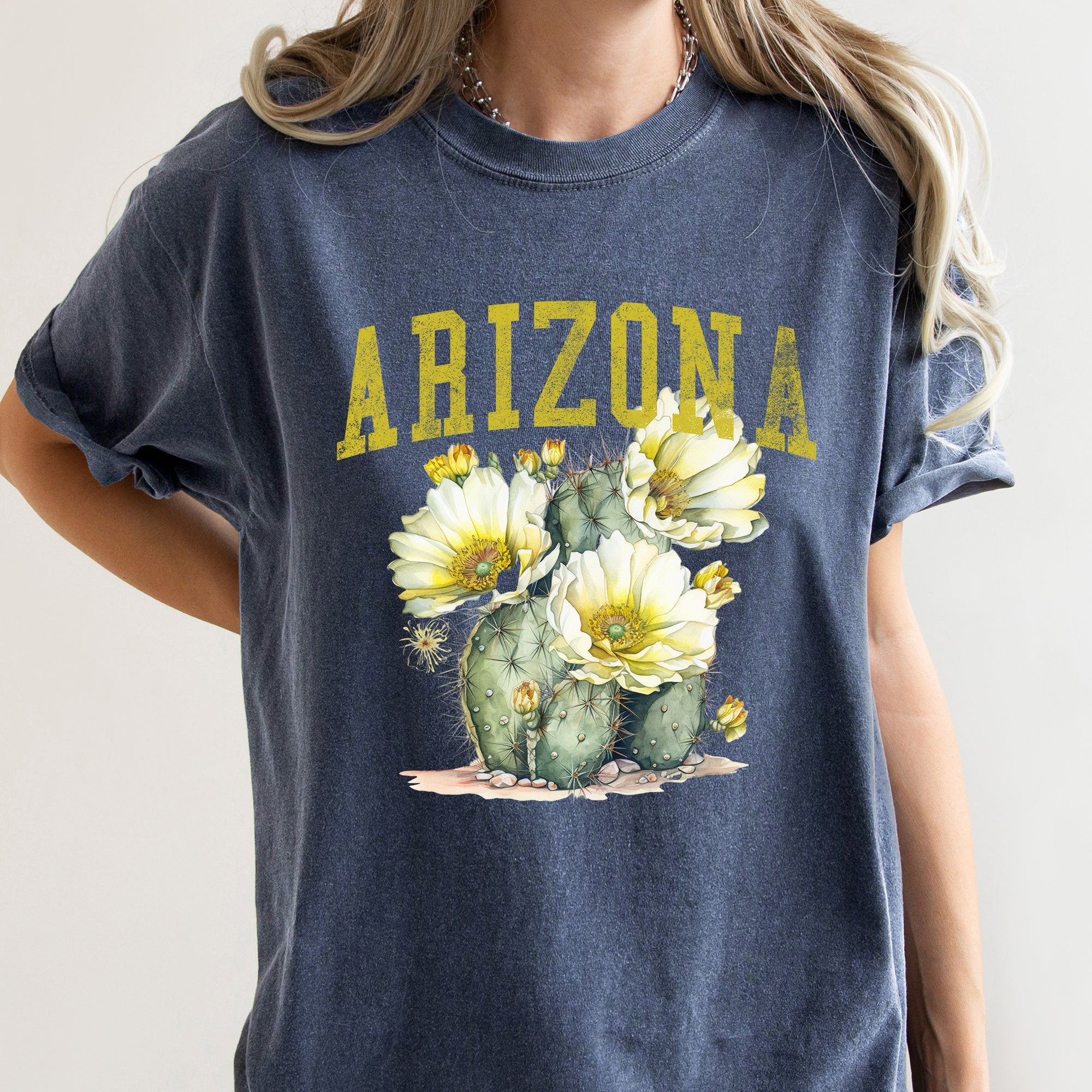 Arizona State Flower Comfort Colors Tee
