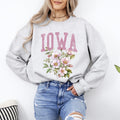 Iowa State Flower Forever Proud Hawkeyes State Pride Floral Emblem For Iowa State Fans Sweatshirt