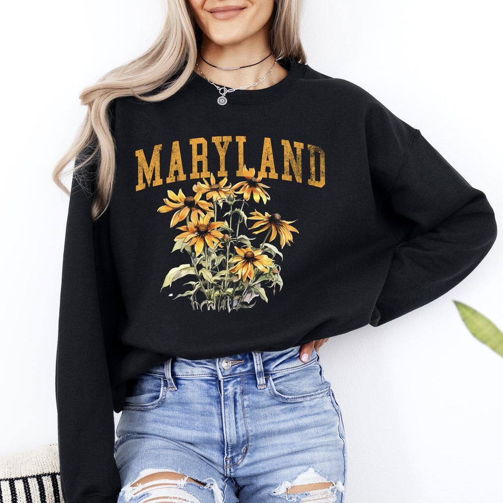 Maryland State Flower Graphic Sweatshirt