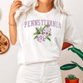 Pennsylvania State Flower Comfort Colors Tee