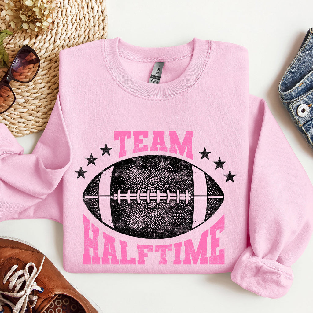 Team Halftime Football Sports Fans Both Teams Game Day Pride And Rivalry Sweatshirt