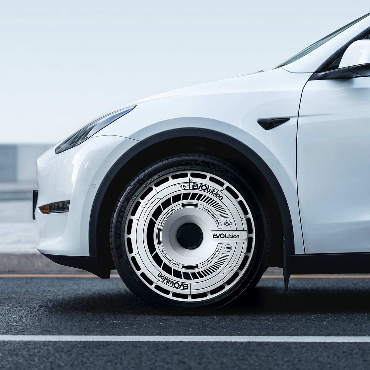 TESERY Aero DISC Wheel Covers for Model Y / Model 3 Highland
