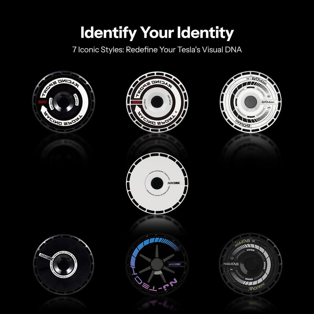 TESERY Aero DISC Wheel Covers for Model Y / Model 3 Highland