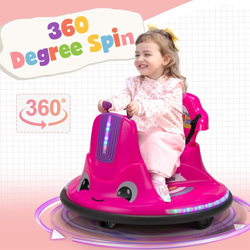 12V Electric Snail-Shaped Ride-On Car for Toddlers with Remote Control