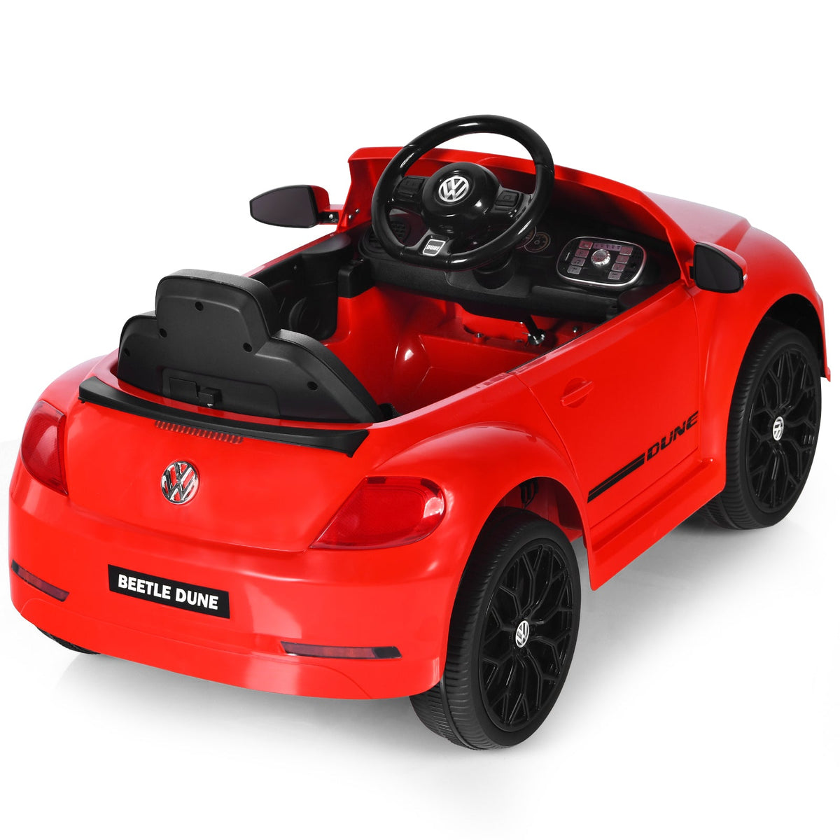 12V Electric Ride-On Volkswagen Beetle Car for Toddlers with Remote Control