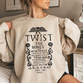 Twist The Bones Vintage Halloween Cozy Fleece Graphic Limited Edition Sweatshirt