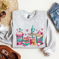 Valentine's Coffee Lover Cozy Valentine's Day Edition Premium Fleece Comfort Fit Sweatshirt