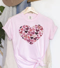 Heart of Hearts Valentine's Day Love Design for Romance Lovers Comfort Colors Tee