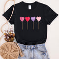 Watercolor Lollipops Candy Sweets Suckers Valentine's Day Edition Limited Graphic Tee