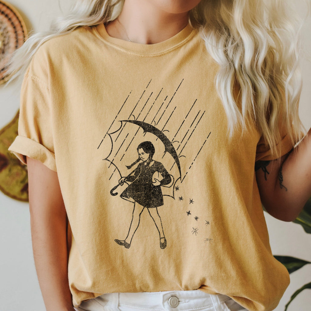 Wednesday Be Salty Retro Halloween Signature Edition Limited Edition Comfort Colors Tee