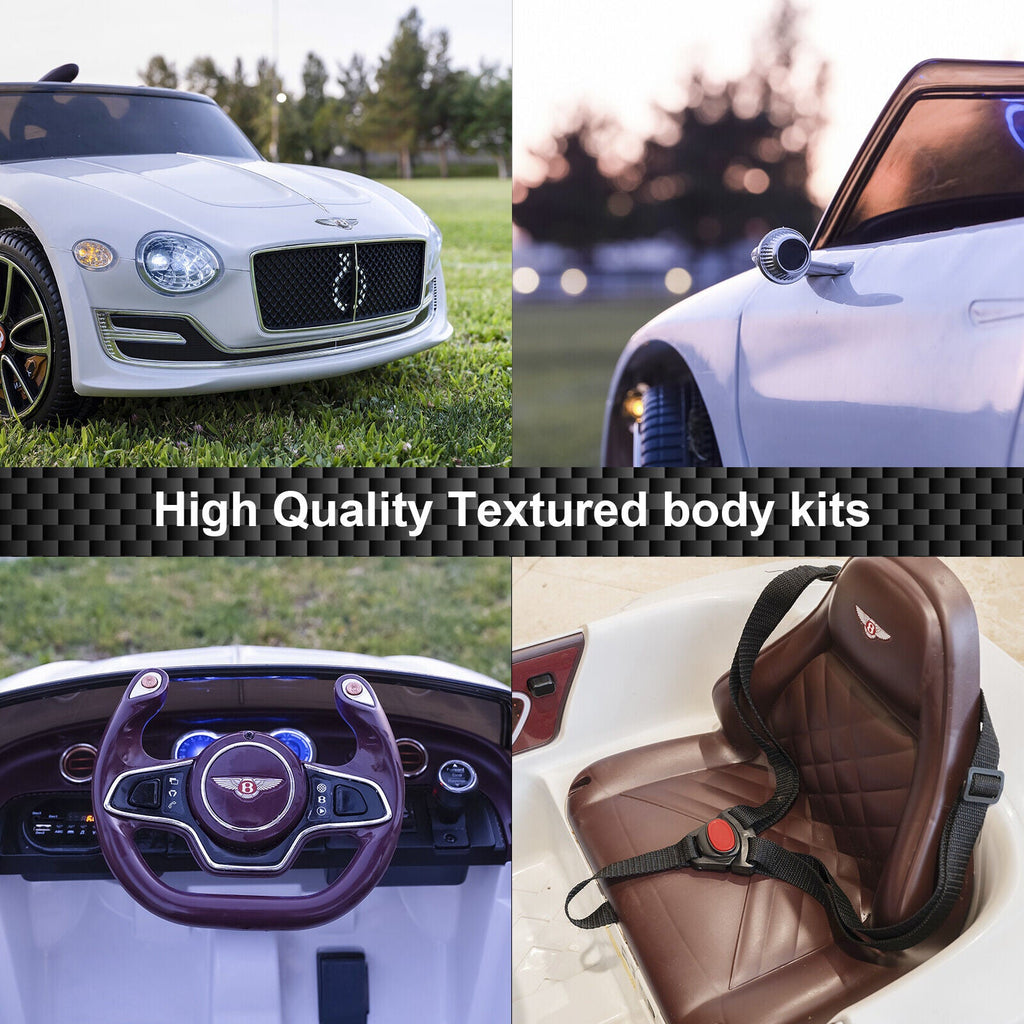 12V Electric Bentley Style Kids Ride On Car with Remote Control