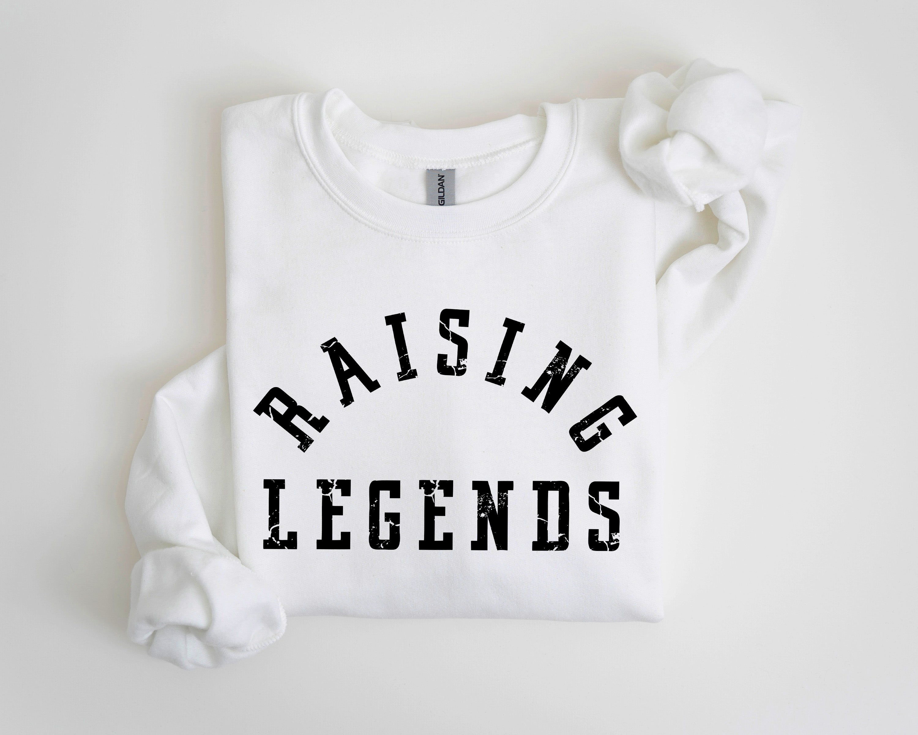 Raising Legends Mother's Day Sports Mom Coach Father's Day Celebration Edition Sweatshirt