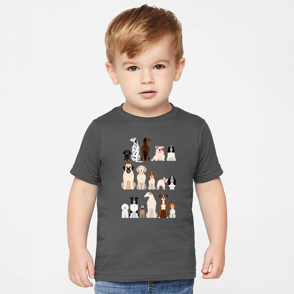 Dog Lovers Illustration Of Farm Animal Breeds For Kids And Pets Comfort Colors Tee