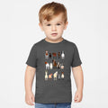 Goat Lovers Farm Animal Illustration Breeds Kids Edition Charming Farmyard Scene Print Comfort Colors Tee